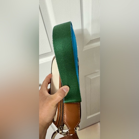 Tory Burch Mini Miller Marquetry Logo Crossbody Bag - Picture 8 of 8